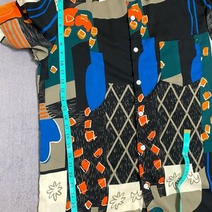 Stylish Geometric Men's Shirt